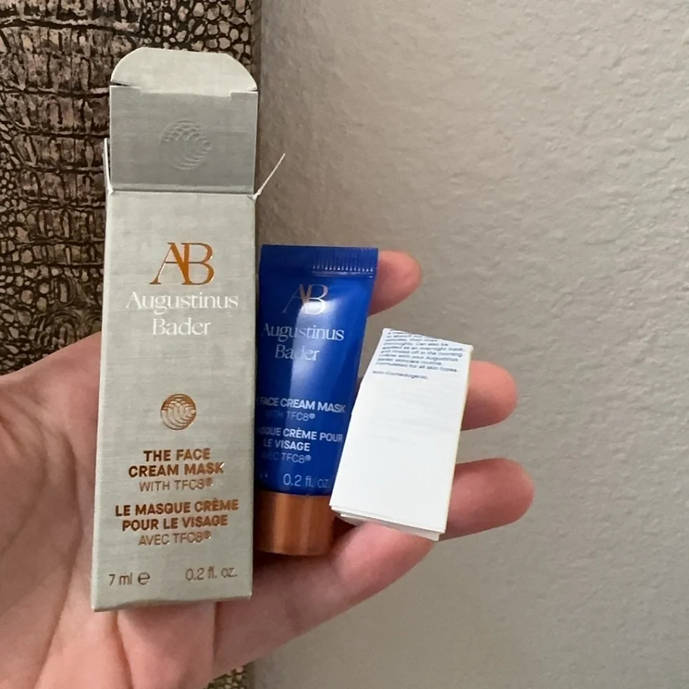 Augustinus Bader The Face Cream Mask Deluxe Sample Size .2oz, 7ml New in Box